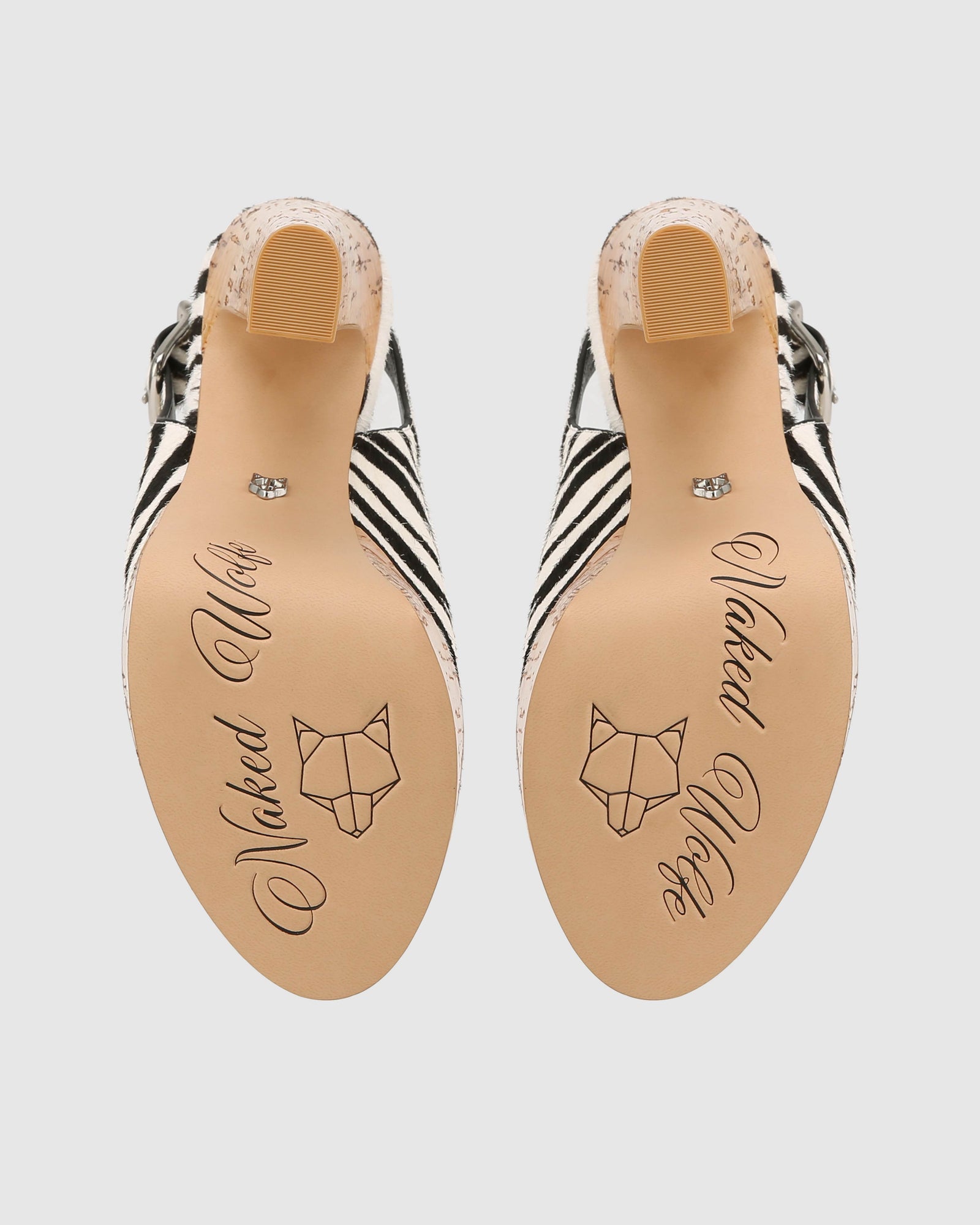 Womens | Rare Pony Heel | Zebra