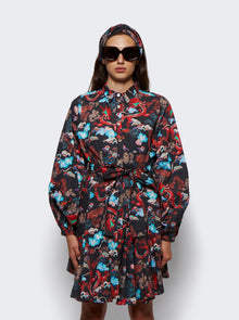 Women | Chufy | Ushi Mini Dress | Long Black