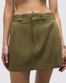 Womens | The Ollie Skirt | Army Green