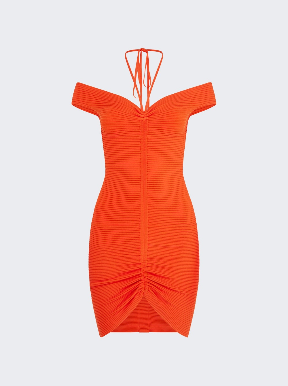 Women | David Koma | Off The Shoulder Mini Dress | Orange