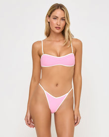 Pixie Bikini Bottom | Bitsy | Pink Sugar Cream