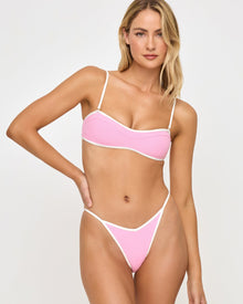 Pixie Bikini Bottom | Bitsy | Pink Sugar Cream