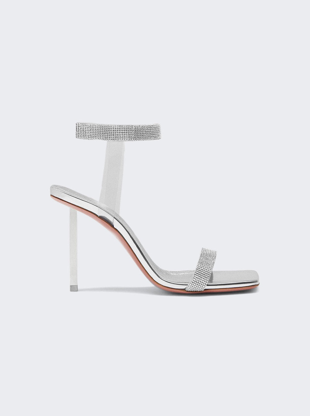 Women | Amina Muaddi | Rih Sandal | Silver