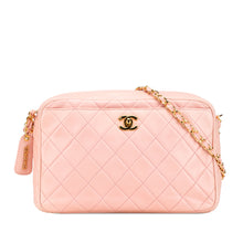 Chanel | Pre-Owned CC Quilted Lambskin Camera Crossbody | Pink/Light Pink