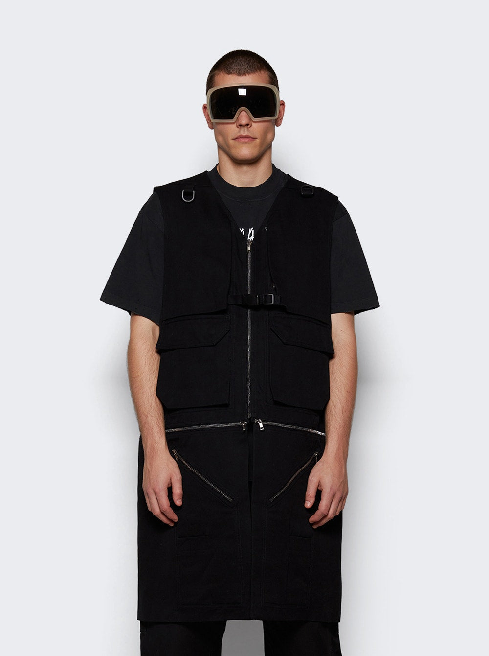 Men | Rick Owens | Utility Vest | Black
