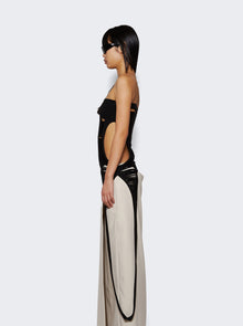Women | Rick Owens | Tanja Long Tank Strapless Top Black