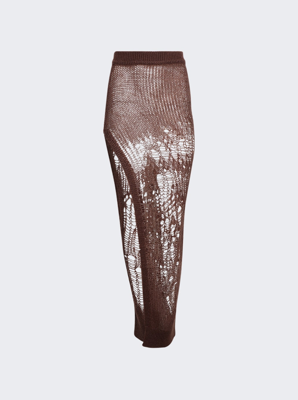Women | Rick Owens | Spider Ziggy Skirt | Brown