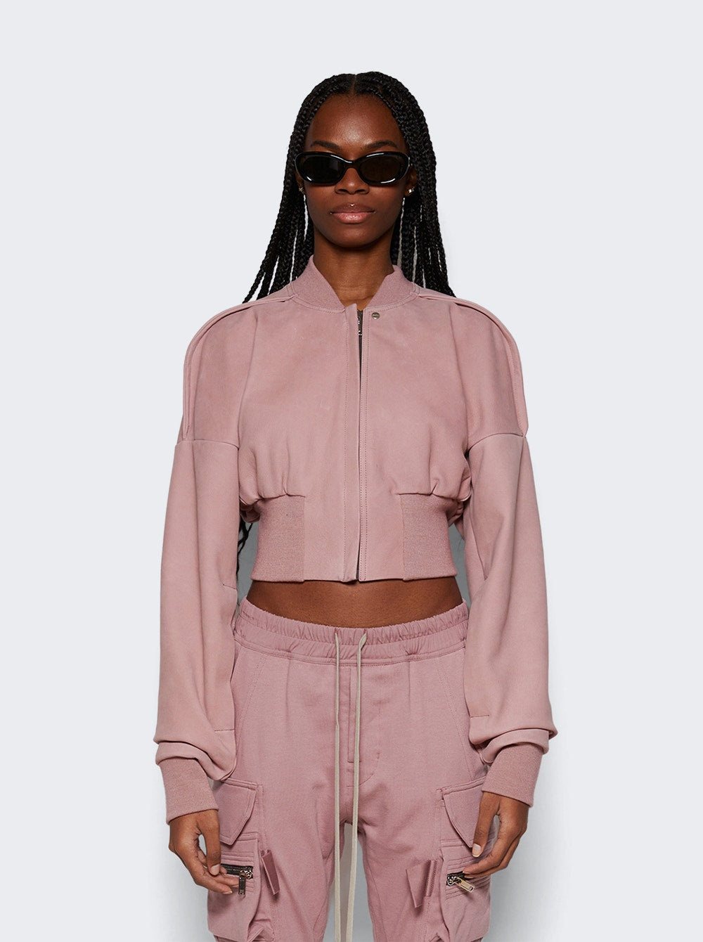 Rick Owens | Collage Bomber Dusty | Pink
