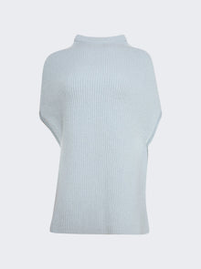 Rick Owens | Crater Turtleneck | Pale Blue