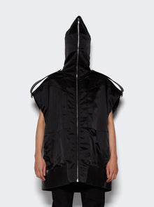 Men | Rick Owens | Lido Sleeveless Hoodie | Black