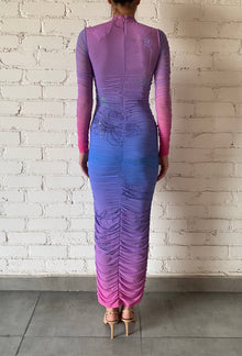 Midi Dress | Purple/Pink