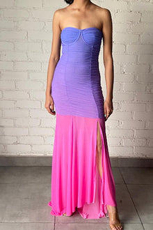 Long Dress | Purple/Pink