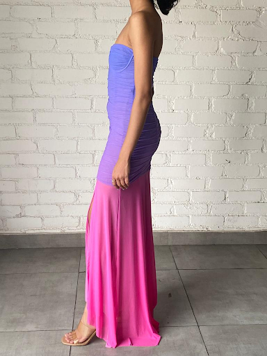 Long Dress | Purple/Pink