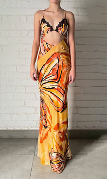 Rococo Sand | Cress Viscose Natural Crepe Maxi Dress | Beige