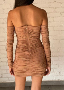 Mini Dress | Nude
