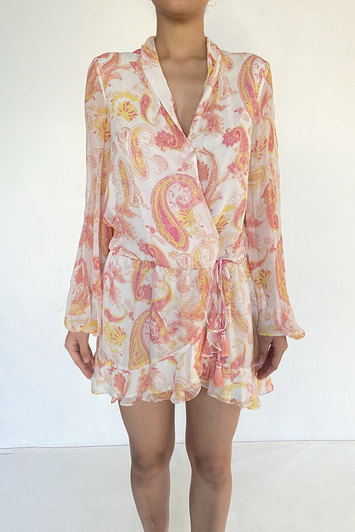 Inv Short Dress | White/Multi