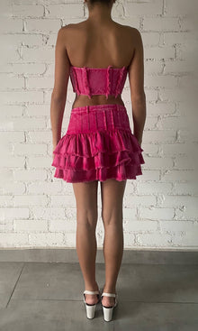 Rococo Sand | Juju Cotton Twill Corset | Pink