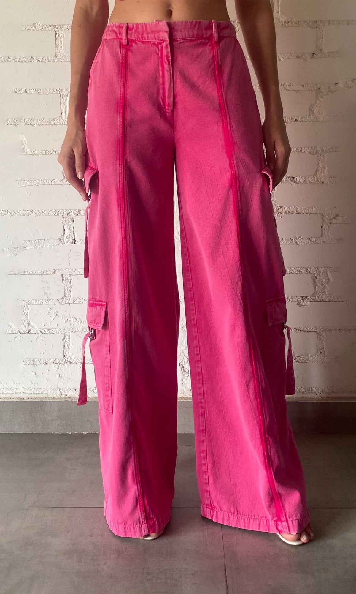 Rococo Sand | Juju Cotton Twill Pant | Pink