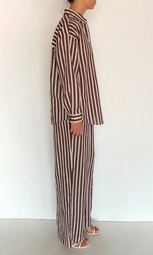 Womens | Riv Linen Cotton Oversized Shirt | Multi