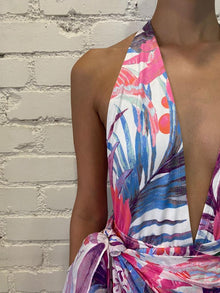 Bodysuit | Pink/Purple Tropical