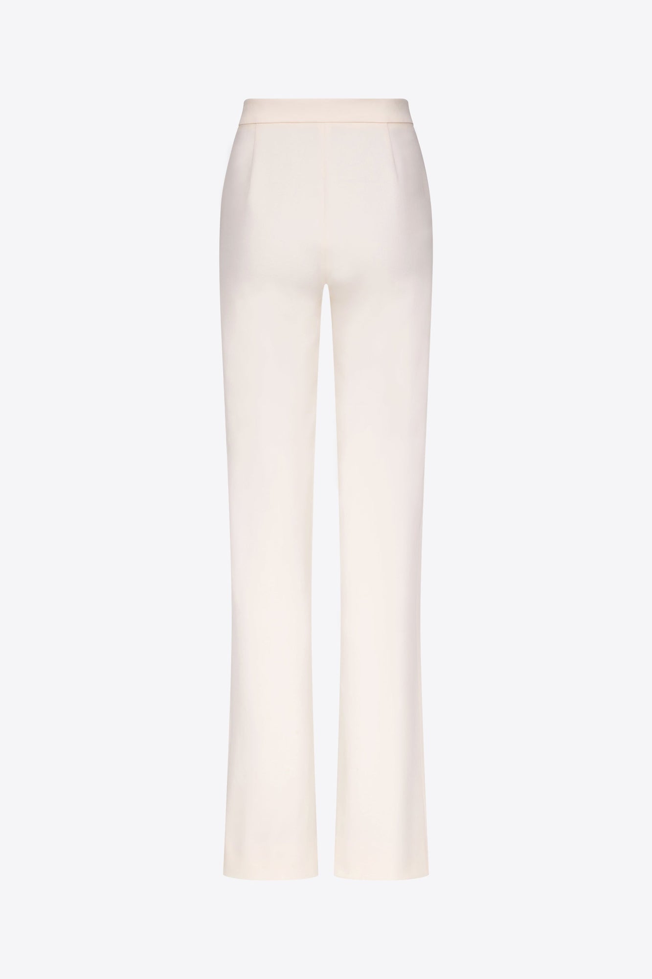 Crystal Brooch Trouser | Whipped White