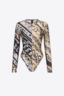 Chain Printed Bodysuit | Multi