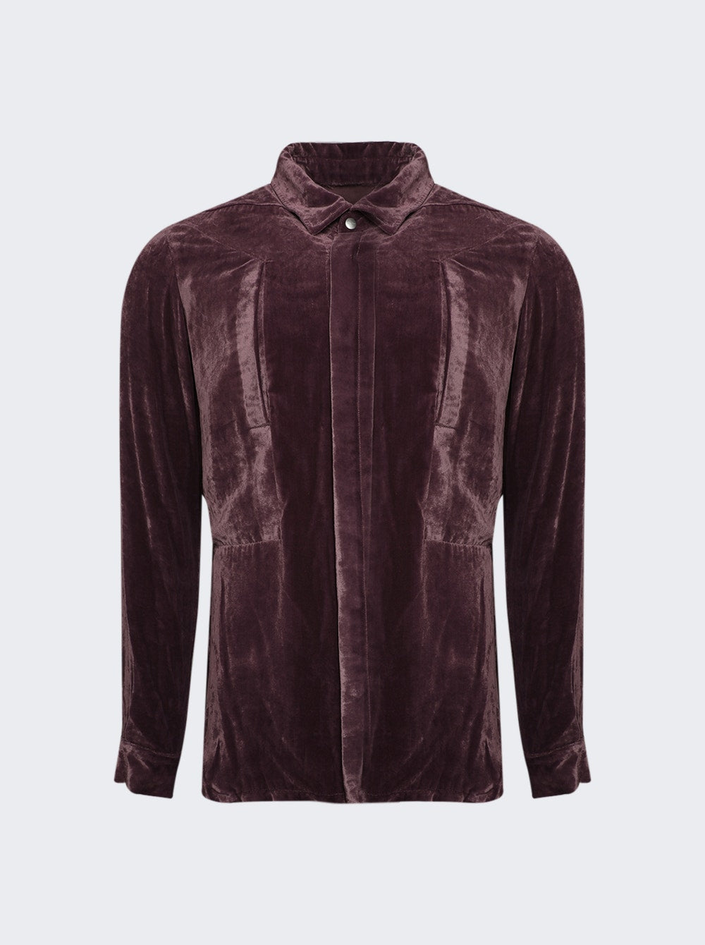 Men | Rick Owens | Fogpocket Outershirt Amethyst | Purple