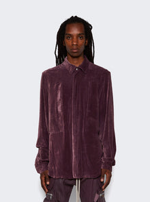 Men | Rick Owens | Fogpocket Outershirt Amethyst | Purple