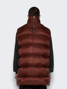 Men | Rick Owens | Flight Vest Throat | Dark Brown