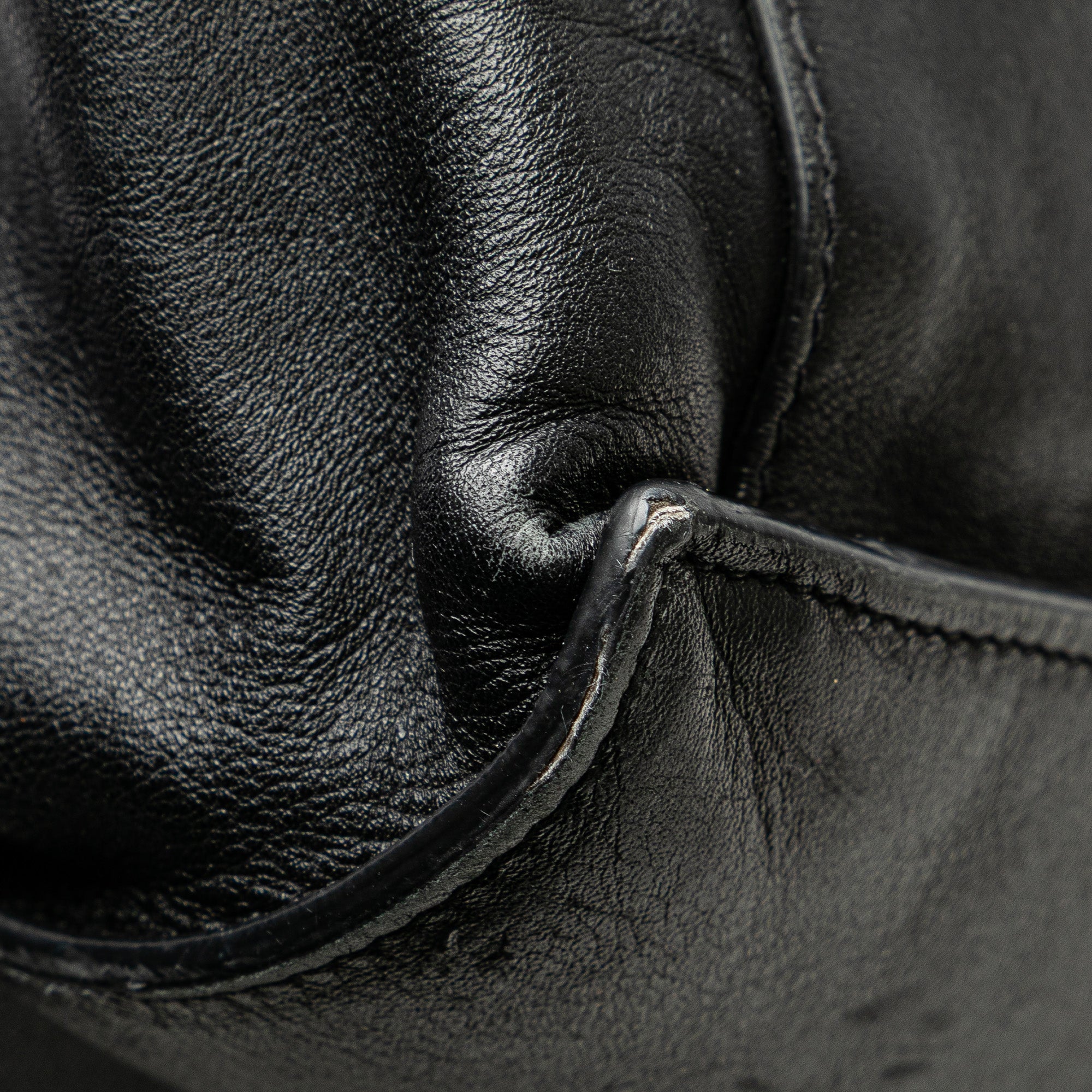 Saint Laurent | Pre-Owned Small Smooth Calfskin Rive Gauche Tote | Black