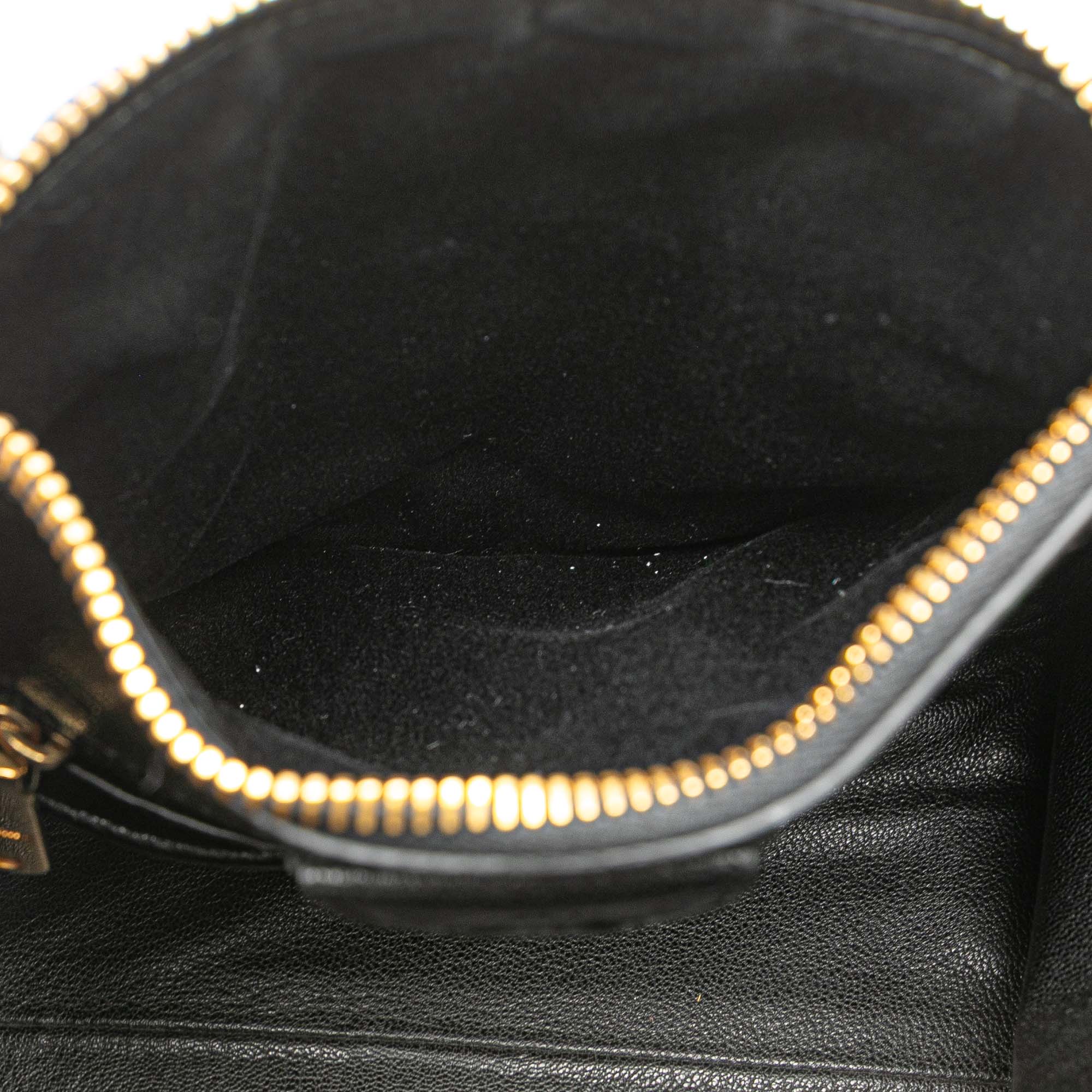 Miu Miu | Pre-Owned Small Matelasse Denim Biker Satchel | Blue/Denim