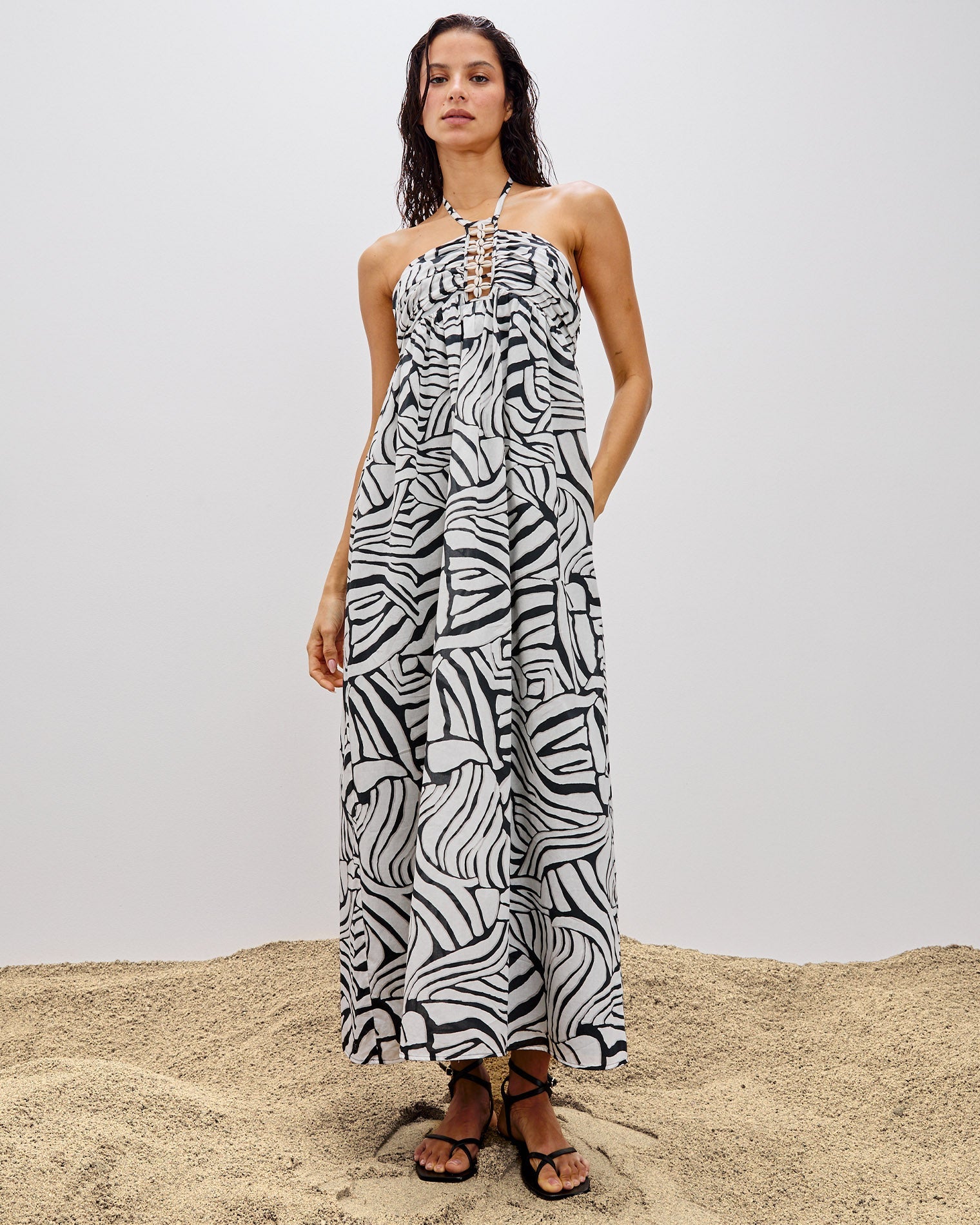 Playa Blanca | Badge:LSPACE x Rails_#B2AC88_#ffffff