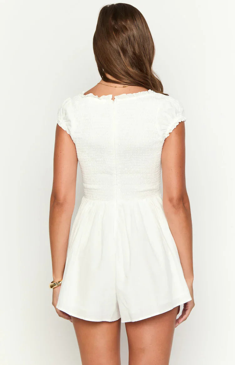 Raldo Playsuit | White
