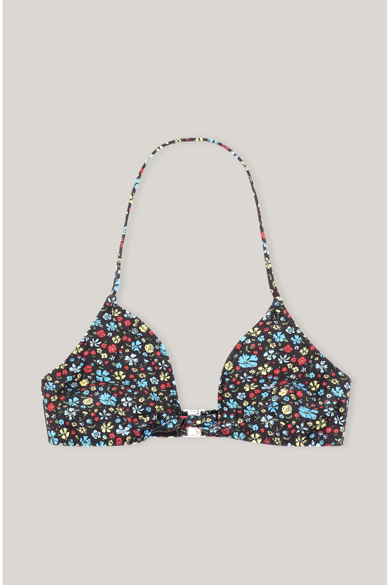 Recycled Floral Bikini Top | Phantom
