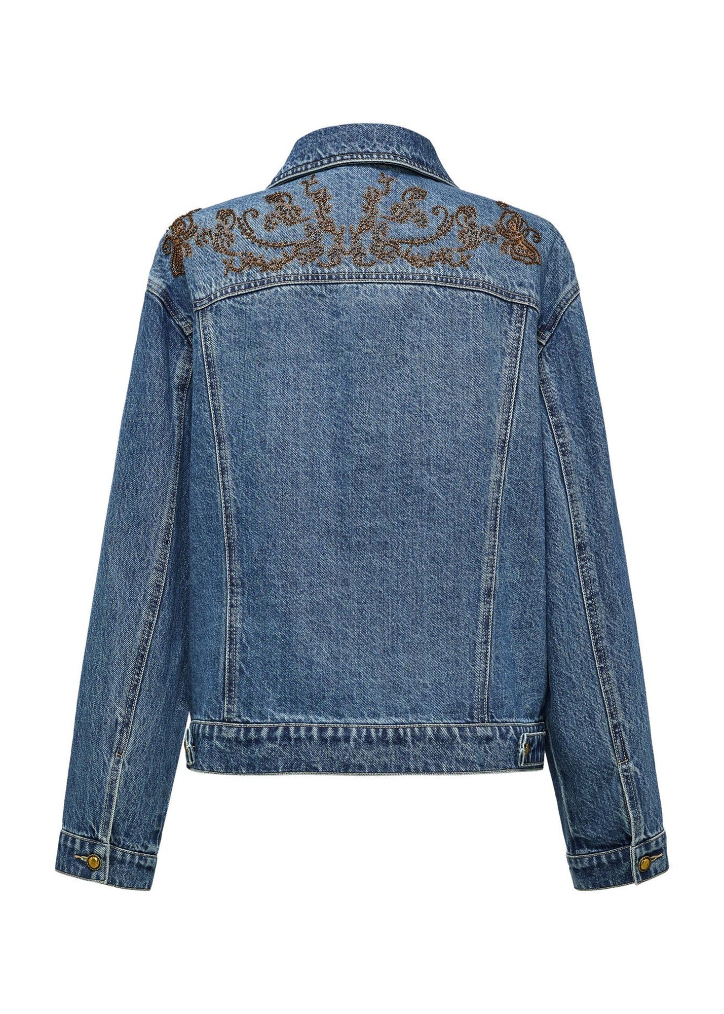 Retro Denim Jacket | Blue