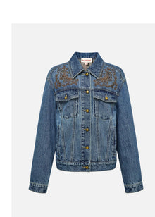 Retro Denim Jacket | Blue
