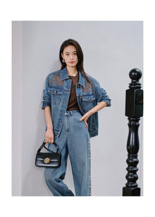 Retro Denim Jacket | Blue