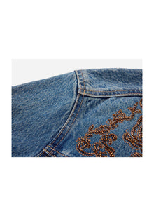 Retro Denim Jacket | Blue