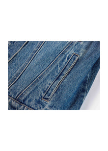 Retro Denim Jacket | Blue