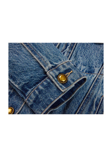 Retro Denim Jacket | Blue