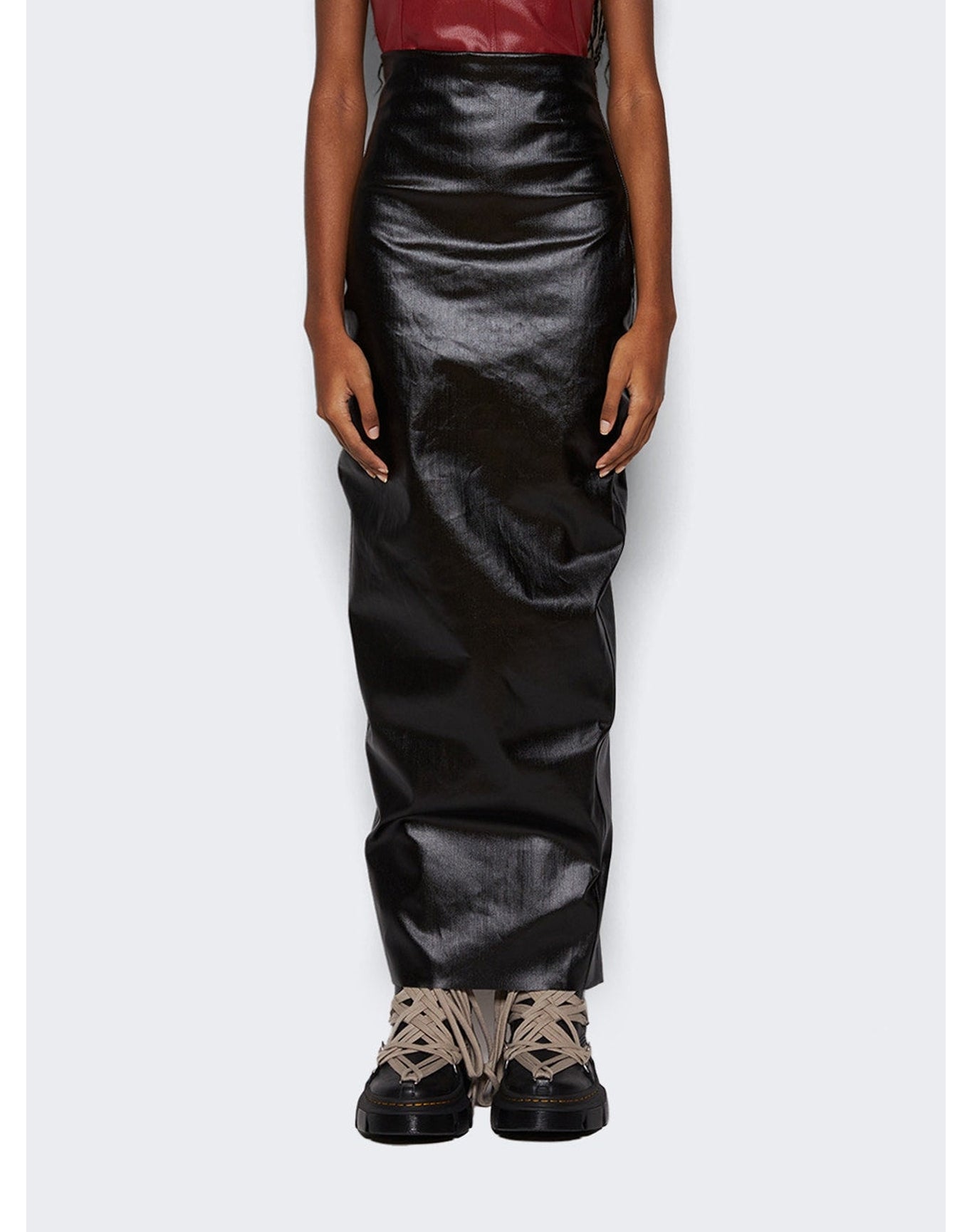 Rick Owens | Women | Dirt Pillar Skirt | Black