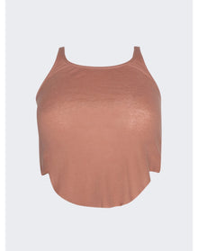 Rick Owens DRKSHDW | Women | Basic Cropped Tank | Dark Pink