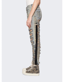 Rick Owens DRKSHDW | Women | Shredded Detroit Cut Jeans | Mineral Pearl