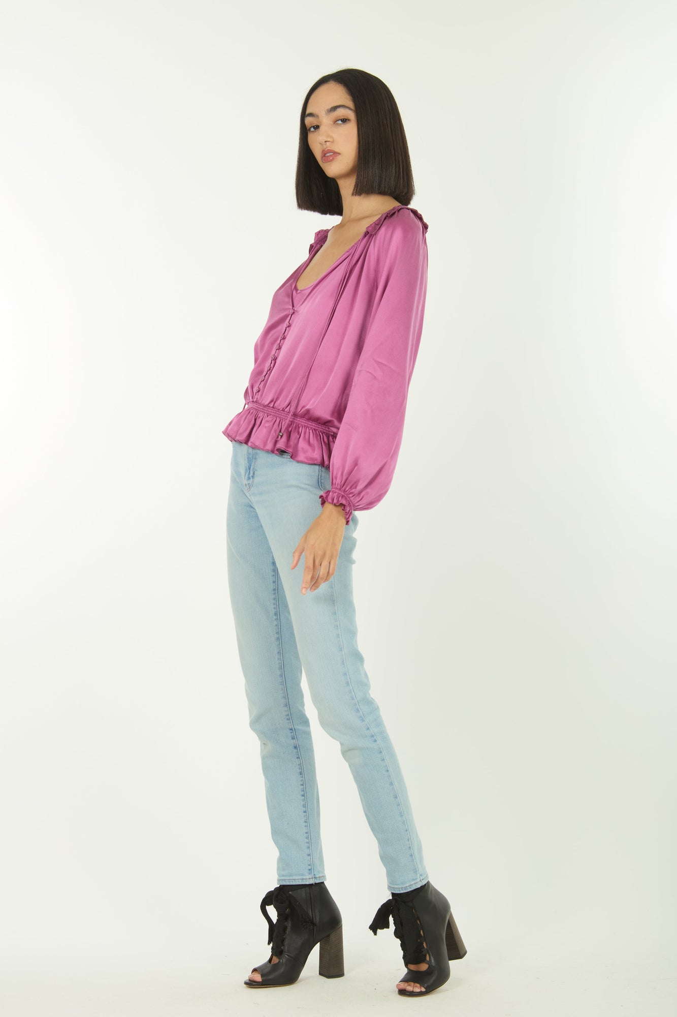 Romane Top | Plum