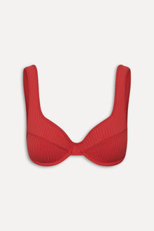 Romeo Underwire Bikini Top - Cherry