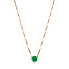 Women | Emerald Sweet Nothings Choker | 14k Rose Gold