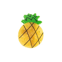 Yellow Pineapple Hair Claw Clip - Adina's Jewels