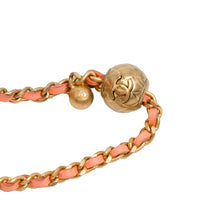 Chanel | Pre-Owned CC Quilted Lambskin Pearl Crush Camera Bag | Orange/Peach