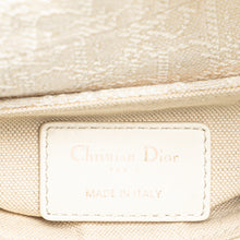 Dior | Pre-Owned Mini Oblique Canvas Saddle Bag | White