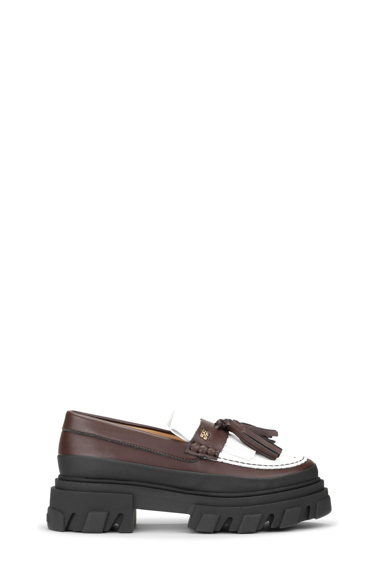 Cleated Loafer Bicolor | Chocolate Fondant/Egret